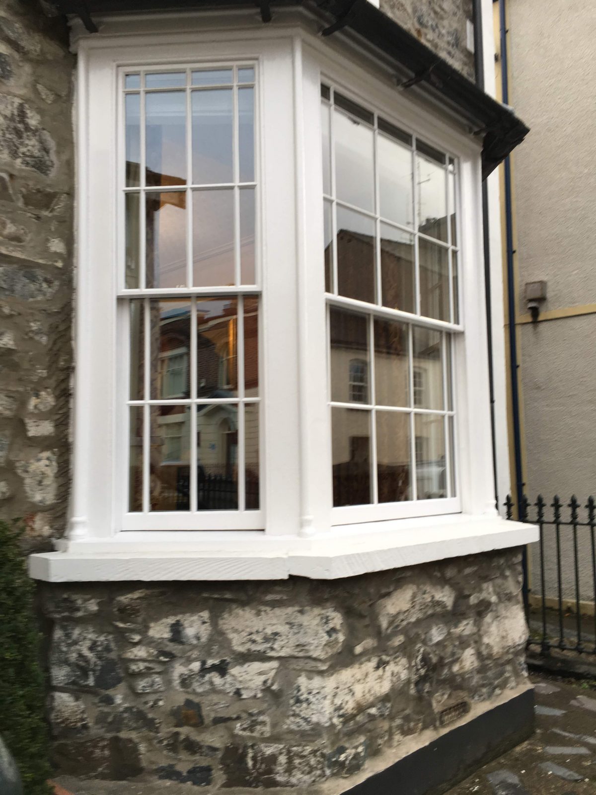 Double glazed sash windows in Llanrwst Conwy Sash window