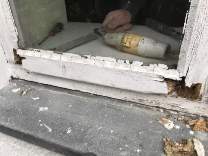 Modern casement window repairs and draught proofing Sash window