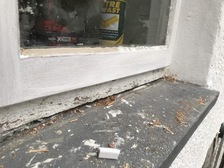 Modern casement window repairs and draught proofing Sash window