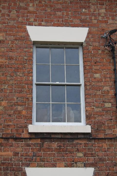 A sash window